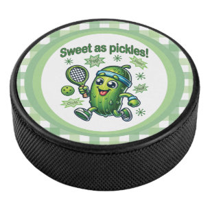 Grappig Schattige Sweet als Pickles Pickleball Hockey Puck