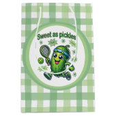 Grappig Schattige Sweet als Pickles Pickleball Medium Cadeauzakje (Voorkant)