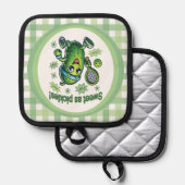 Grappig Schattige Sweet als Pickles Pickleball Pannenlap (Voorkant / Achterkant)
