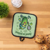 Grappig Schattige Sweet als Pickles Pickleball Pannenlap (Top down)