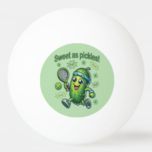 Grappig Schattige Sweet als Pickles Pickleball Pingpongbal