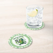 Grappig Schattige Sweet als Pickles Pickleball Ronde Kartonnen Onderzetter (Insitu)