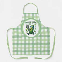 Grappig Schattige Sweet als Pickles Pickleball Schort