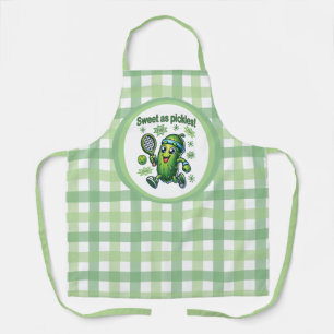 Grappig Schattige Sweet als Pickles Pickleball Schort
