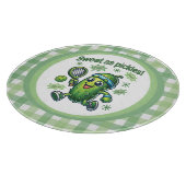 Grappig Schattige Sweet als Pickles Pickleball Snijplank (Hoek)