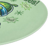 Grappig Schattige Sweet als Pickles Pickleball Snijplank (Hoek)