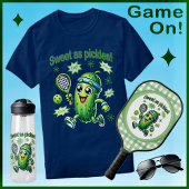 Grappig Schattige Sweet als Pickles Pickleball T-shirt