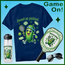 Grappig Schattige Sweet als Pickles Pickleball