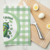 Grappig Schattige Sweet als Pickles Pickleball Theedoek (Quarter Fold)
