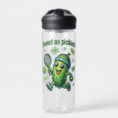 Grappig Schattige Sweet als Pickles Pickleball Waterfles (Voorkant)