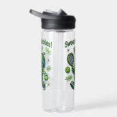 Grappig Schattige Sweet als Pickles Pickleball Waterfles (Rechts)