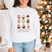 Grappig Schattige Sweet Cupcakes Christmas Trui