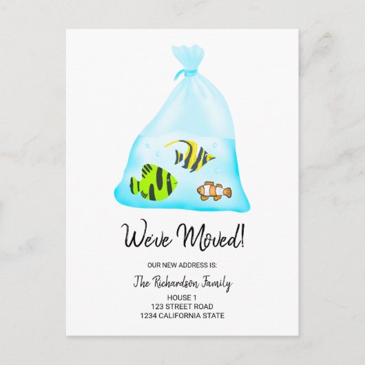 Grappig schattige tropische visillustraties die be aankondigingskaart (Voorkant)