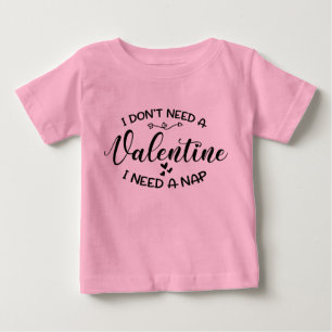 Grappig Schattige Valentijn Baby Unisex Roze