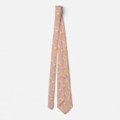 Grappig Schattige Welsh Corgi Pattern voor Hondenl Stropdas (Achterkant)