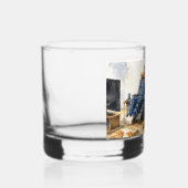 Grappig scheidingscadeau voor hem - Net gescheiden Whisky Glas (Links)