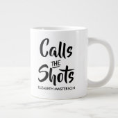 Grappig Schenkt In Beslist Grote Koffiekop (Rechts)