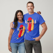 Grappig scheten Hot Dog Graphic T-shirt (Unisex)