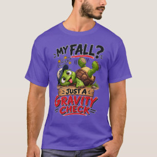 Grappig Schildpad T-Shirt – Mijn val? Gewoon een Z