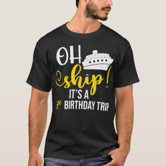 Grappig schip 60e verjaardag Cruise Lover T-shirt