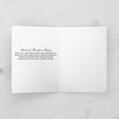 Grappig Schnauzer Shakespeare Opgevouwen Wenskaart Kaart (Binnen)