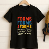 Grappig School Paperwork Ouder Shirt; Schattigee f T-shirt