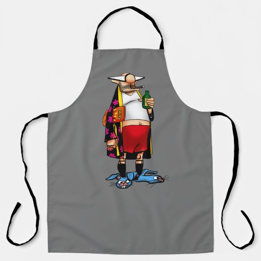 Grappig schort cadeau voor hem (Voorkant)