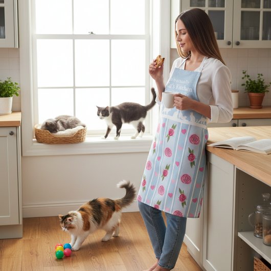 Grappig Schort Persoonlijk Kat Liefhebber Moeder B