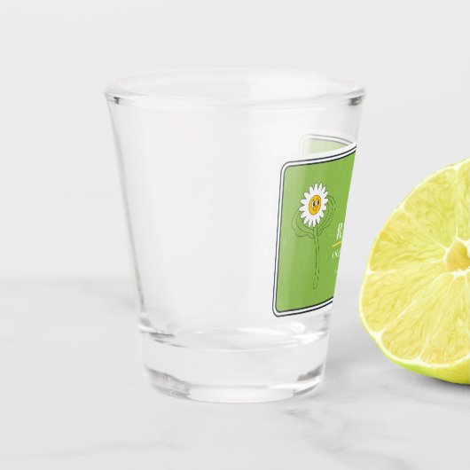 Grappig Schot glas (Links)