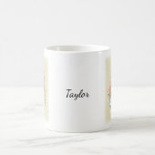 Grappig Schots vouw Cat Grey tabby kerstcadeau Koffiemok (Center)