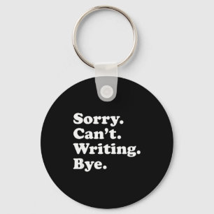 Grappig Schrijven Schrijver Au Cadeau Voor Mannen  Sleutelhanger