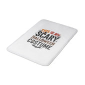 Grappig Schrikwekkend Halloween Kostuum Vintage Sh Badmat (Gekanteld)