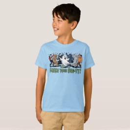 Grappig Schud je Boo-ty Vampier Mummy Ghost T-shirt
