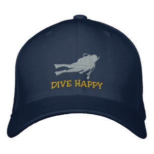 Grappig SCUBA Duik geborduurd Pet