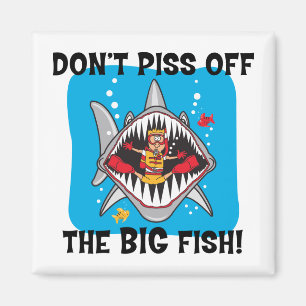 Grappig SCUBA Duiken Magneet