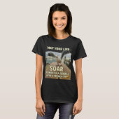 Grappig Seagull Soar Quote T-shirt (Voorkant volledig)