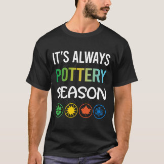 Grappig seizoen Aardewerk Potter T-shirt