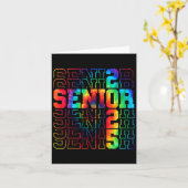 Grappig Senior Afstuderen Gift CL van 2025 Senior Kaart (Gele Bloem)