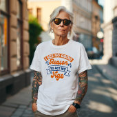 Grappig senior t-shirt