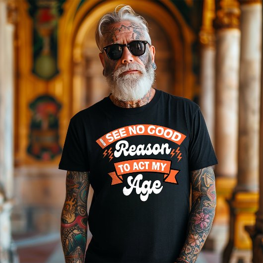 Grappig senior t-shirt