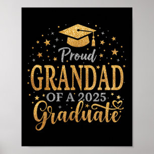 Grappig senior trotse opa van een CL van 2025-afge Poster