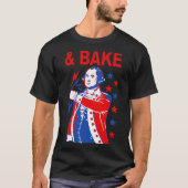 Grappig shake en bakken 4 juli paar matchen met ee t-shirt (Voorkant)