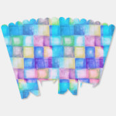 Grappig Shapes patroon - gekleurde 5a Bedankdoosjes (Ongevouwen)