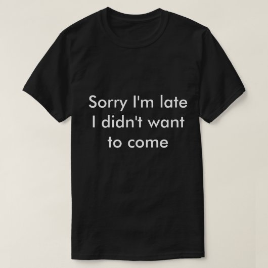 grappig shirt (Design voorkant)
