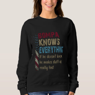 Grappig Shirt Bompa Weet Alles - Opa Gift