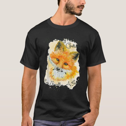 Grappig shirt Dit is mijn menselijke kostuum Ik be (Voorkant)
