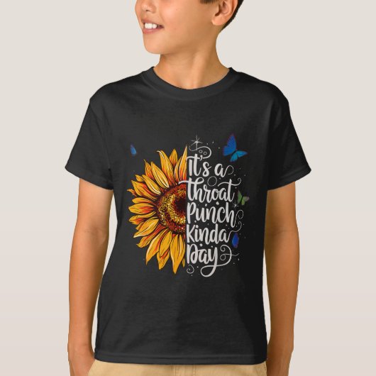 Grappig shirt keelstoot soort dag citaat (Voorkant)