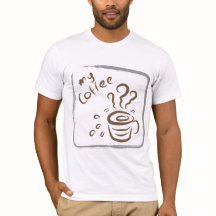 Grappig shirt met minimalistische schets van een k