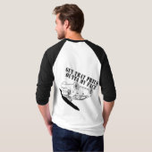 grappig  shirt motorfiets (Achterkant volledig)