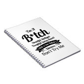 grappig shirt, sarcastisch t-shirt, sarcasme shi notitieboek (Rechterzijde)